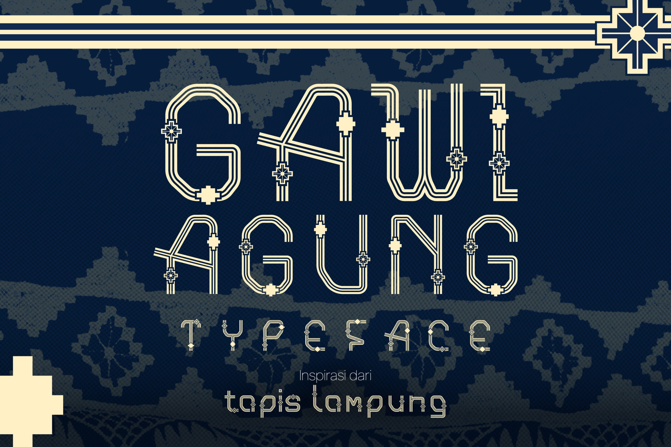 Gawi Agung Typeface typeface specimen